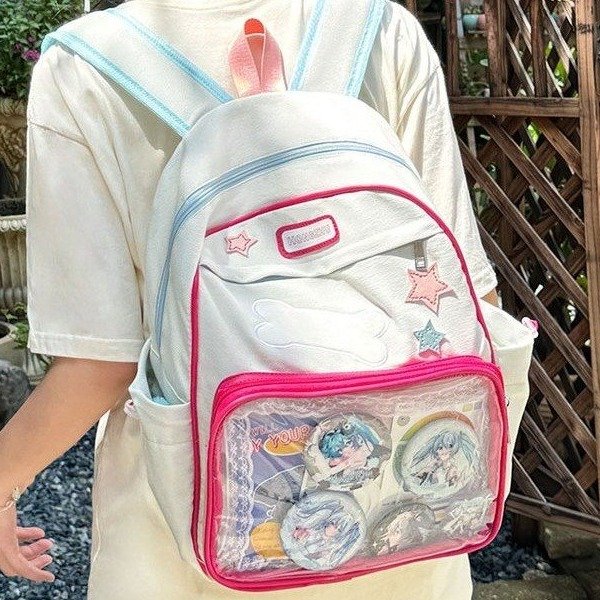 y2k hot girl wind pain bag new school season pain bag student commuting school bag cute soft girl shoulder pain bag