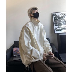 Autumn stand-up collar, loose three-proof design, outdoor casual jacket, jacket, couple jacket