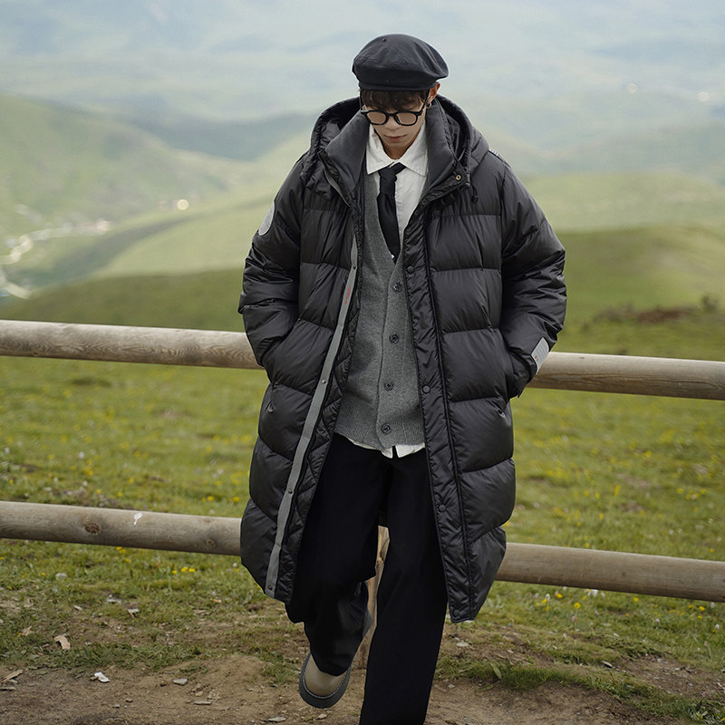 -Cityboy new winter style boys' warm long down jacket