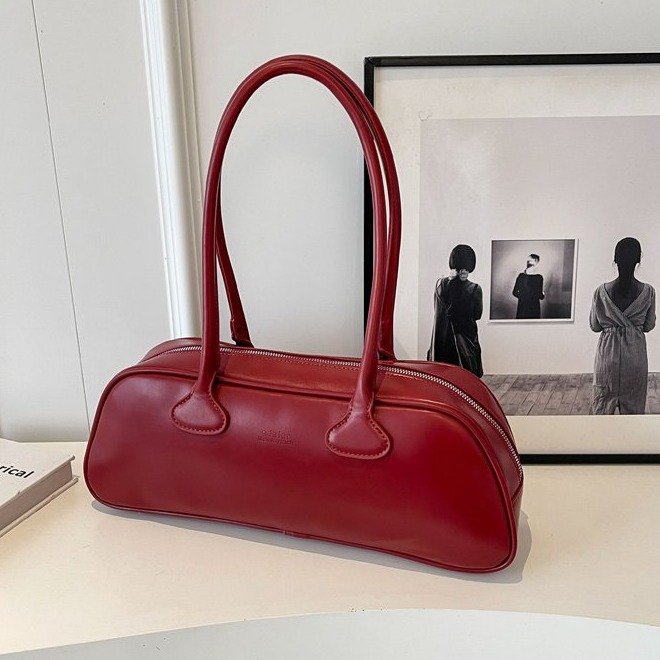 Large-capacity armpit bag for women 2024 new style, western style, women's Internet celebrity fashion, versatile single shoulder handbag