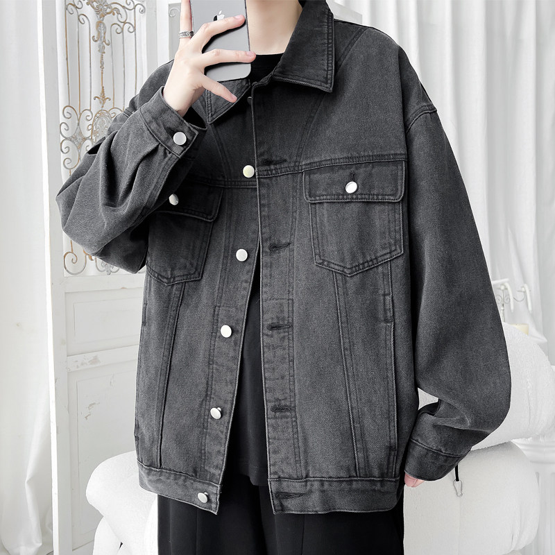 Autumn New Melody Windmill Large Size American High Street Denim Jacket