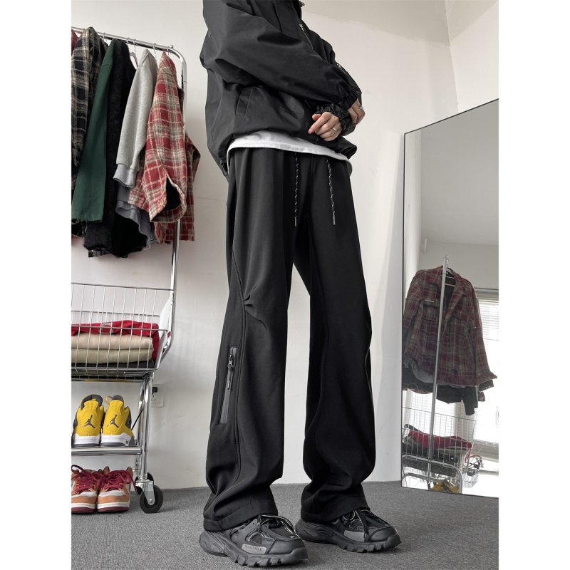 Waterproof Jacket Pants Outdoor Trendy Straight Casual Pants
