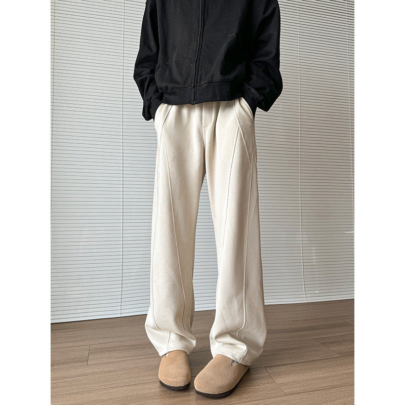 Hong Kong style live machete pants casual pants trousers pure cotton sweatpants