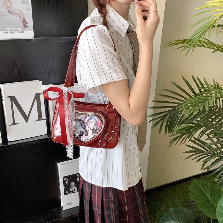 UR Japanese small appetite pain bag crossbody bag for women 2024 spring and summer new style millet bag baby bag single volume armpit bag