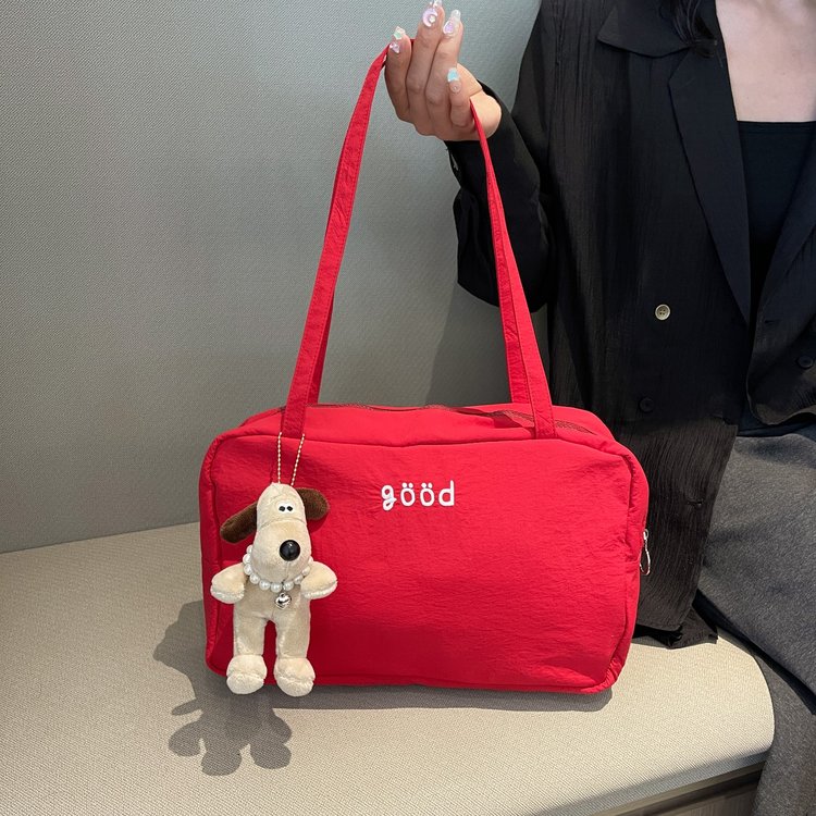 New versatile commuter shoulder tote underarm bag nylon high-looking casual large-capacity nylon bag handbag