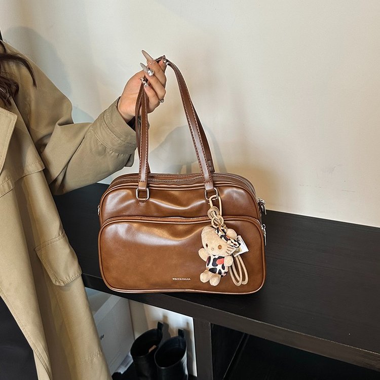 Puppy College Pillow Bag Women's Daily Commuting Versatile Handbag Single Shoulder Messenger Bag Factory Direct Sales