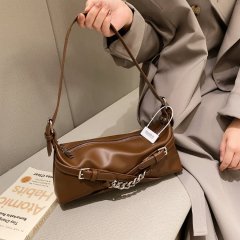 Underarm bag 2024 spring and summer new style casual versatile trendy cool hot girl motorcycle bag niche high-end handbag bag for women