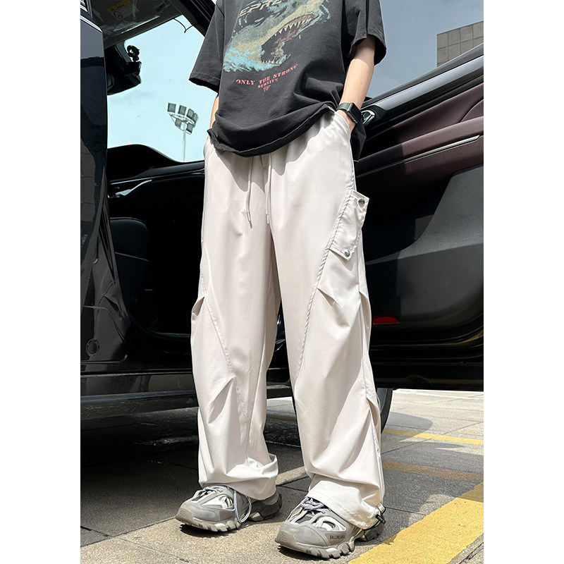 New summer style outdoor large size American style workwear ice silk pants