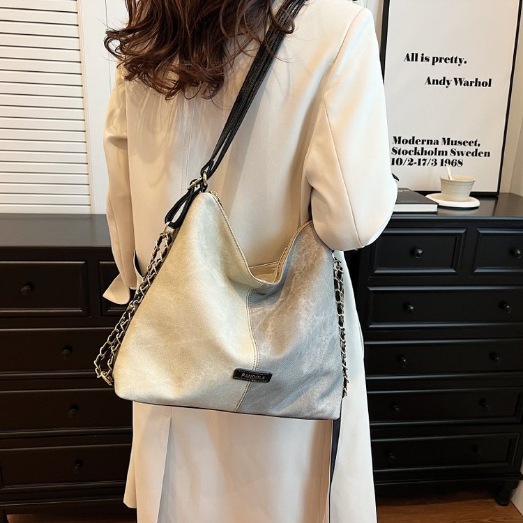 Korean fashion large-capacity high-end armpit bag women's bag new simple tote bag versatile crossbody bag