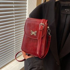 Mobile phone bag for women cross-body 2024 new fashionable and versatile Korean version Internet celebrity popular ins small bag for mobile phones