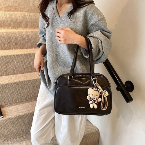 Puppy College Pillow Bag Women's Daily Commuting Versatile Handbag Single Shoulder Messenger Bag Factory Direct Sales