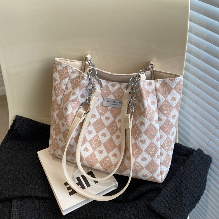 CDIWRI&KARI official authentic large-capacity new shoulder bag rhombus women's commuter tote bag