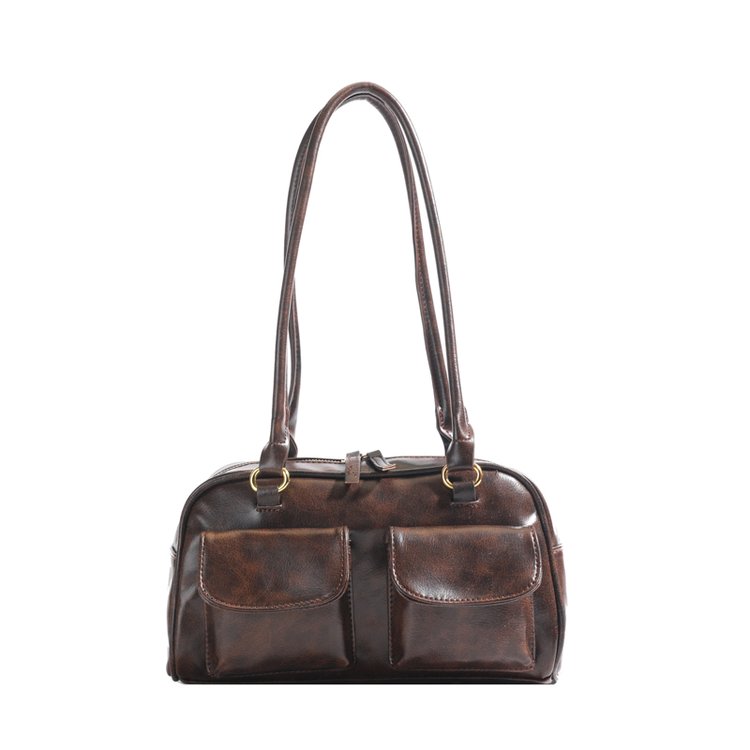 Niche armpit bag for women 2024 new large capacity retro simple commuter tote bag fashionable versatile shoulder bag