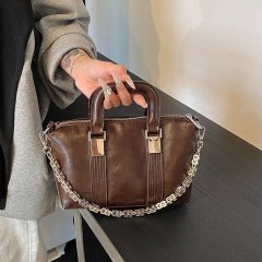 Wholesale Fashion Women's Bags High-end Crossbody Bags 2024 Autumn New Style Simple and Versatile Commuting Handheld Small Square Bag