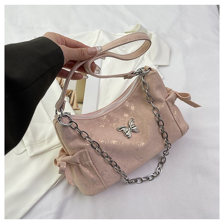 Original niche underarm bag for women 2024 new trendy fashion chain small square bag versatile shoulder bag crossbody bag