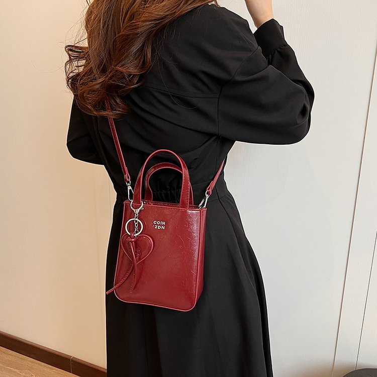 2024 French fries bag women's summer diagonal cross-body mobile phone bag hand-held shoulder crossbody bag mini versatile