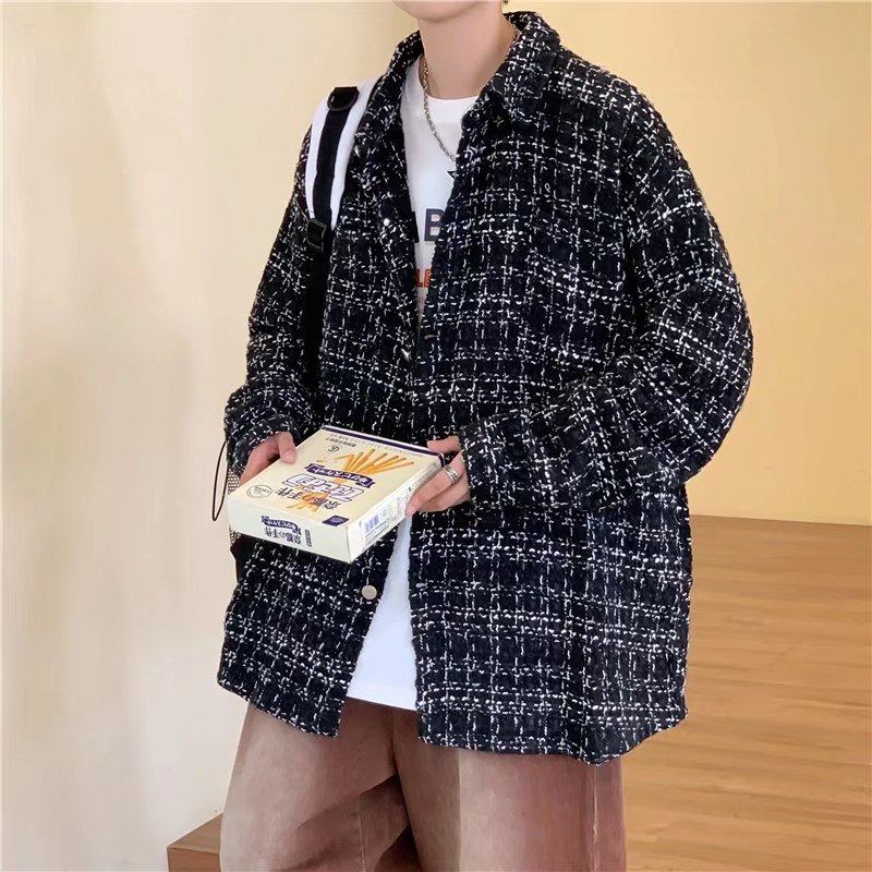 Spring and autumn trendy Korean style loose baseball jacket new style small fragrant style jacket for men