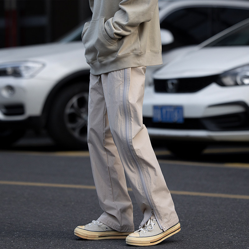 New autumn style outdoor large size American functional waterproof zipper trousers