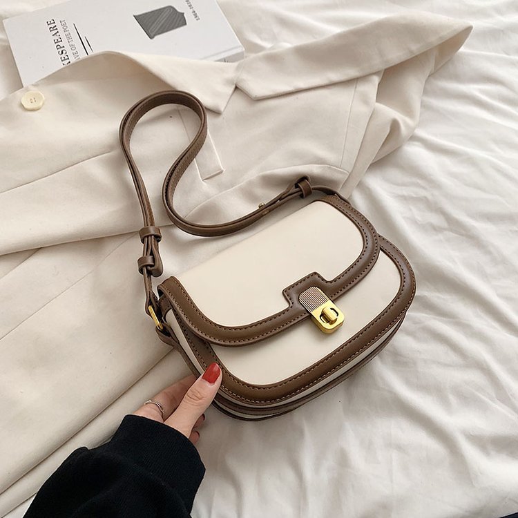 Underarm small bag 2024 new trendy fashion shoulder bag retro texture women's bag casual versatile crossbody small square bag