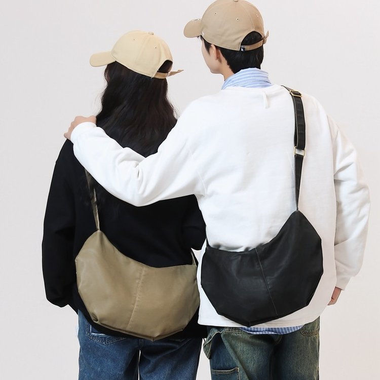 nothingwritten dumpling bag Korean niche design frosted suede bag retro one-shoulder cross-body armpit bag