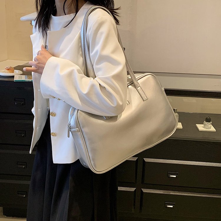 Niche texture armpit bag for women, new trendy Korean briefcase, versatile large-capacity shoulder handbag