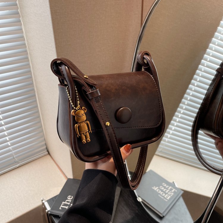 Women's bag new niche design versatile fashion exquisite silk scarf small square bag shoulder crossbody bag Korean style bag