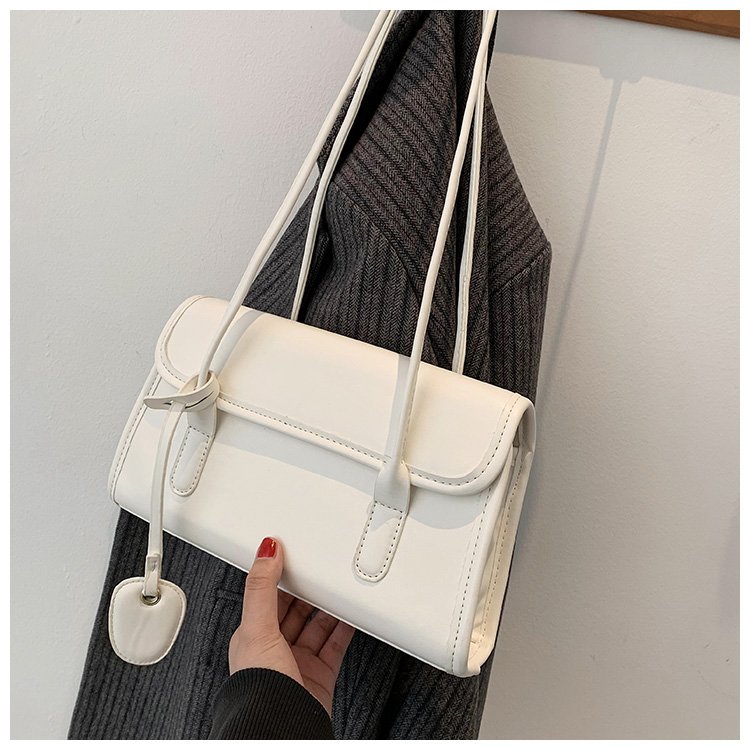 Foreign trade cross-border foreign style portable baguette underarm bag for women 2024 spring new street Korean version texture shoulder bag for women
