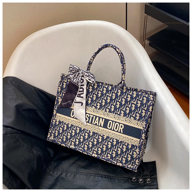 Bags for Women 2024 New Tote Bags European and American Fashion Versatile Handbags Presbyopia Embroidery Single Shoulder Crossbody Small Bag