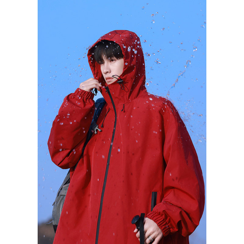 Quality supply chain, second prize, waterproof hooded assault jacket