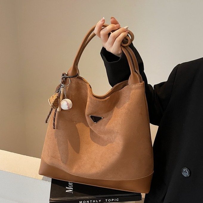 Cross-border autumn underarm bag for women 2024 new fashion Korean style tote bag simple large capacity shoulder bag