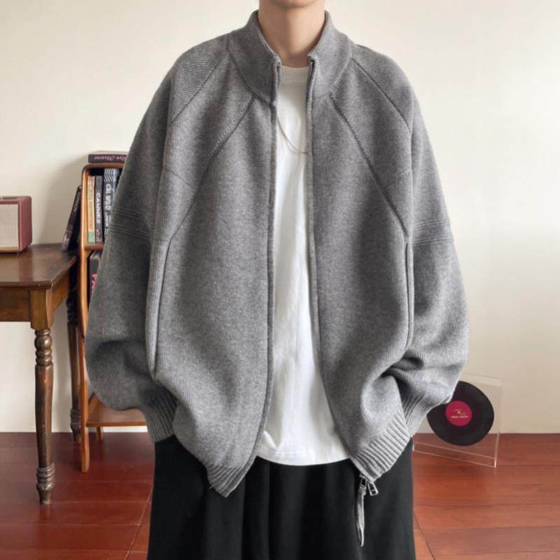 knitted cardigan sweater