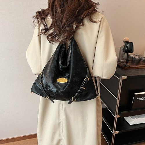 Retro bag women's new fashion versatile shoulder bag trendy tote bag multi-functional women's bag high-end crossbody bag