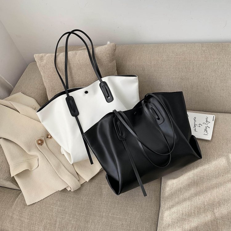 Tote bag new women's large canvas waterproof Oxford cloth mother-in-law single shoulder handbag travel season crossbody bag