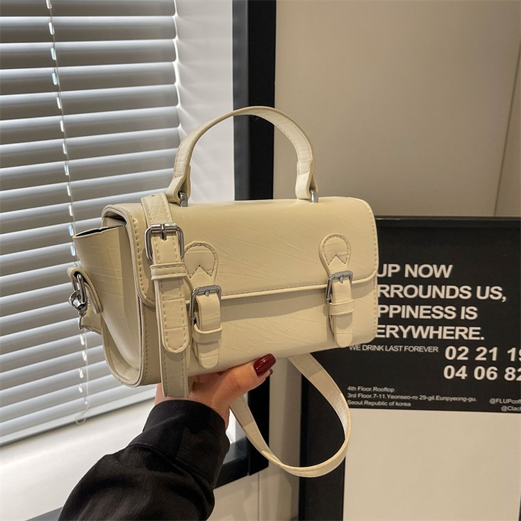 CHARHP&KEJNT new French niche versatile shoulder crossbody bag high-quality retro Cambridge bag