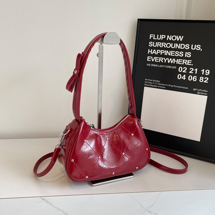 Cross-border 2024 new fashion small bags, casual and versatile women's bags, armpit handbags, simple and versatile cross-body bags