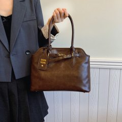 Retro portable commuter bag women's bag 2024 new trendy fashion armpit bag high-end large-capacity shoulder bag