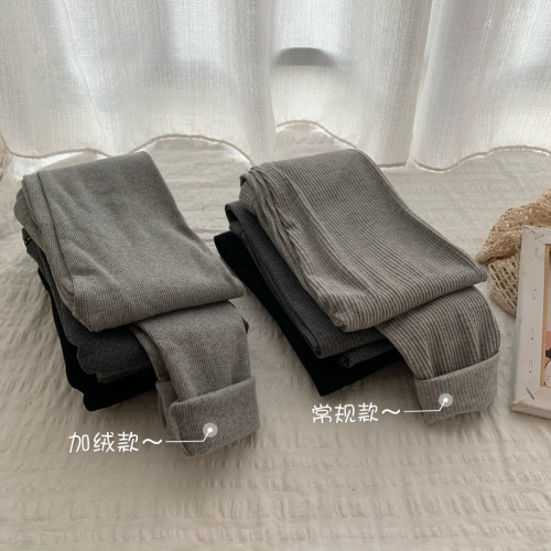 Actual price, real shot, leggings, women's outer wear, autumn and winter velvet warm pants, autumn pants, thin slimming leggings, leggings