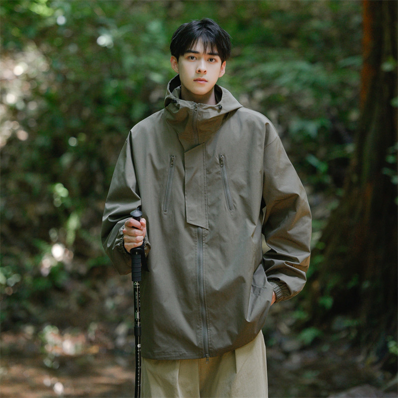 Outdoor autumn new waterproof jackets for men and women American functional workwear jackets