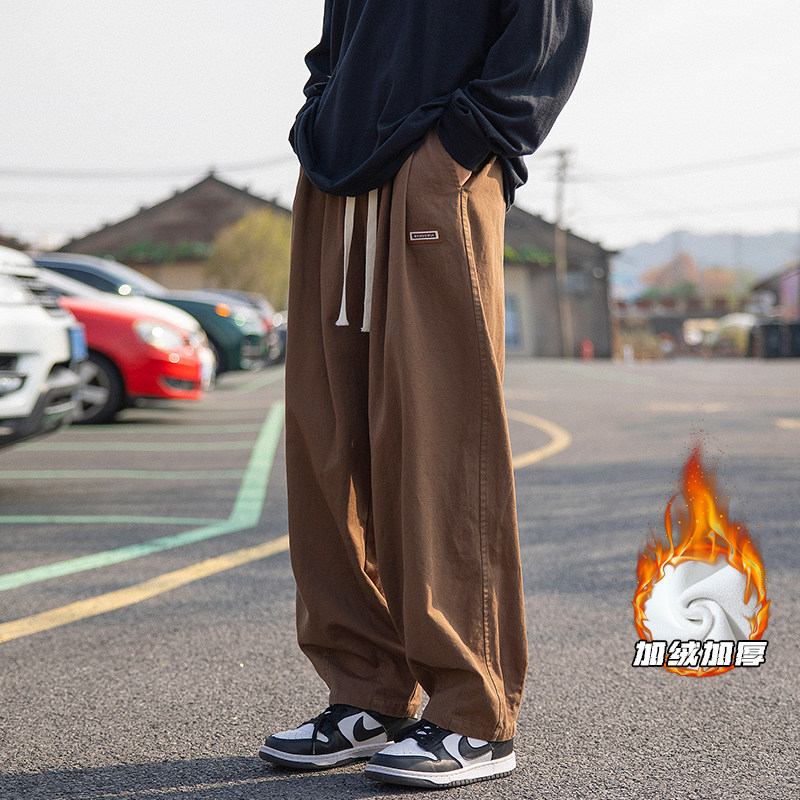 plus size american straight pants