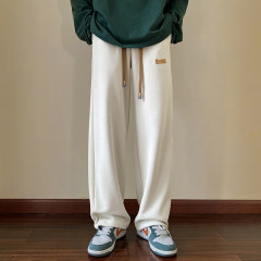 ins Hong Kong style new versatile loose pants trendy brand straight casual trousers