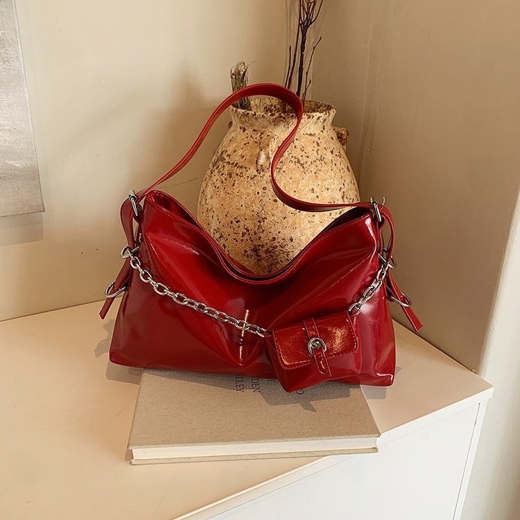 Casual and versatile large-capacity bag for women 2024 summer new style underarm bag fashionable shoulder bag