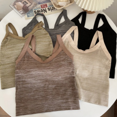 Real photos and real prices. Autumn and winter inner wear student camisole women's slim and beautiful back tube top outer wear chest wrap