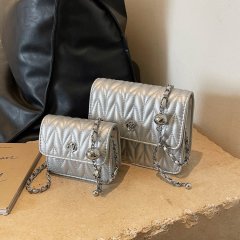 Bags for women 2024 new spring and summer Korean version fashionable small fragrant style rhombus chain bag trendy high-end single shoulder crossbody bag