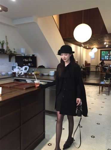 New high-end woolen cape coat and shawl jacket