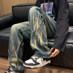 American high street trendy and versatile jeans