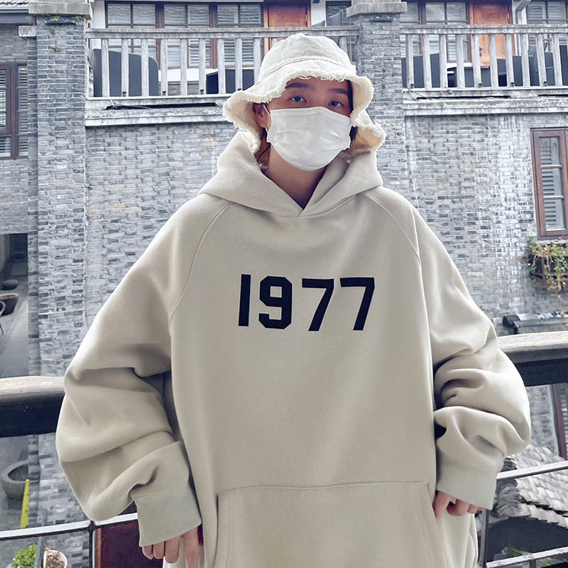 New autumn 400g heavyweight hooded sweatshirt