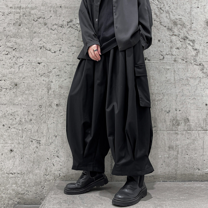 Arrival of spring clothes Yamamoto Yohji Japanese retro dark niche lazy style casual trousers trousers with leggings