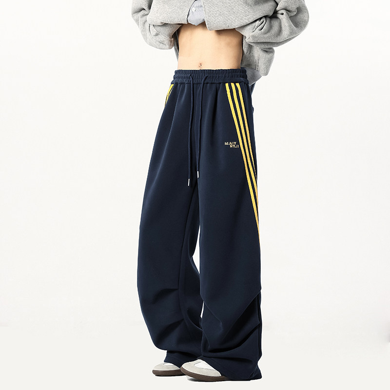 Quality casual sweatpants, 65% cotton, 35% polyester fiber