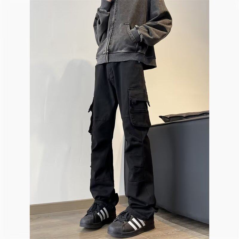 Workwear casual pants for men, Korean style trendy high street, handsome and versatile winter ins trousers