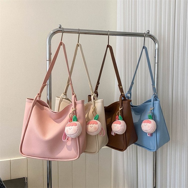 Large-capacity shoulder bag casual commuting simple fashion trend women's bag 2024 new personalized tote bag women's bag